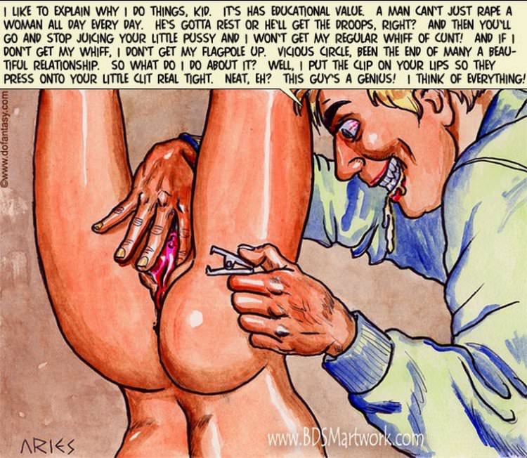 Порно Комиксы Больно