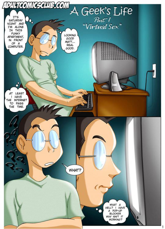 A Geek's Life - Melkor Mancin - Color comic for adults
