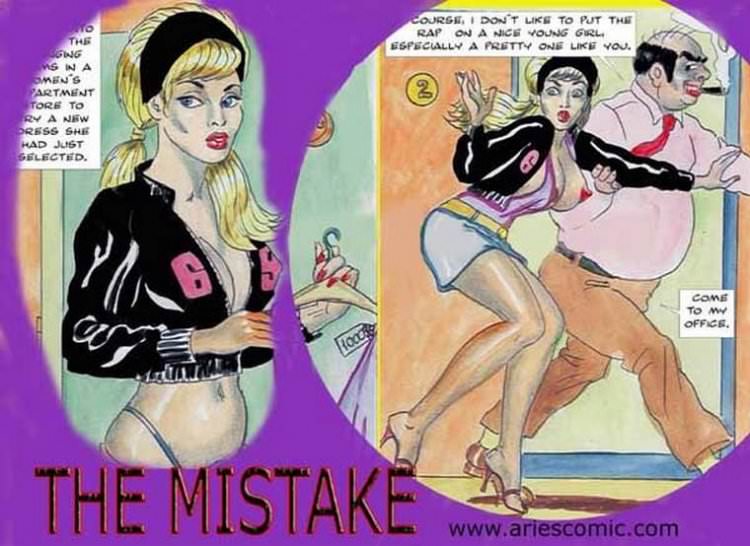 MISTAKE by Aries (En, BDSM comics free)