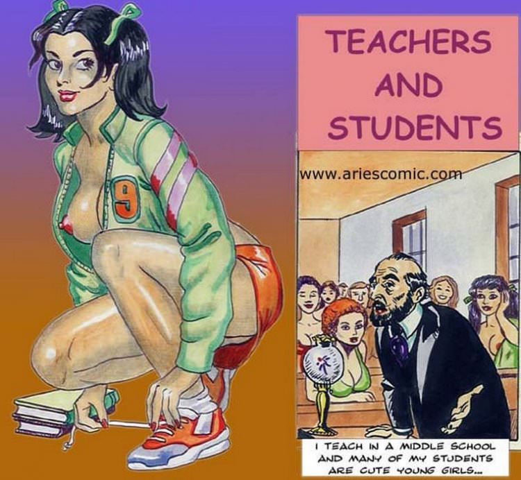 TEACHER by Aries (En, BDSM comics free)