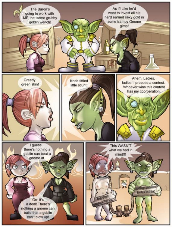 Shia - Gnome vs. Goblin (comics,  en)