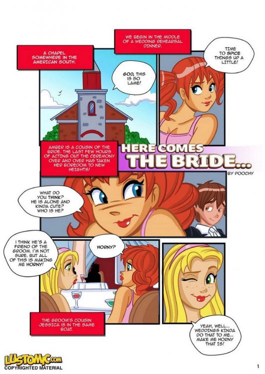 Here Comes The Bride - Lustomic Comic En