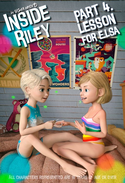 Inside Riley Ep4 - Lesson For Elsa - Ugaromix 3D