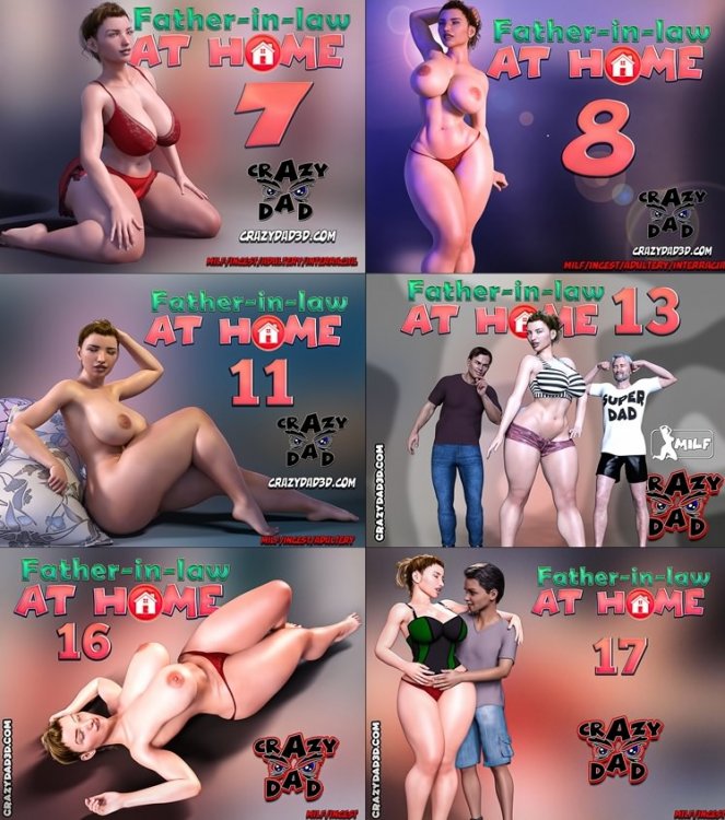 Crazydad3d Siterip Full - Father-in-law at home comics 1-20