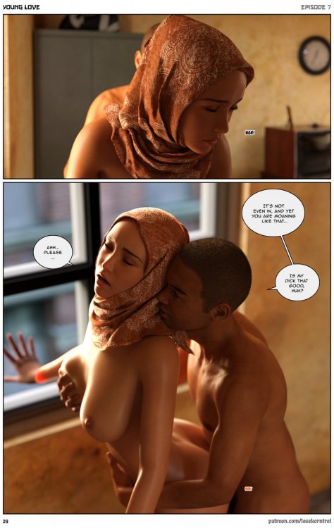 Young Love 7 - Patreon Losekorntrol Collection [Hijab3DX]