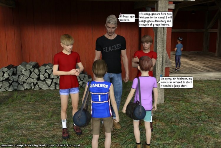 [Jord And Red Dove] Summer Camp 1 Yaoi 3D Comix